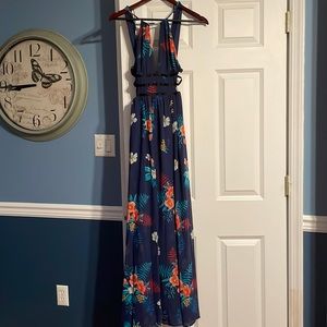 Tropical Maxi dress